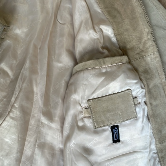 PELLE CUIR SUED LEATHER JACKET PRE OWN - Picture 5 of 10